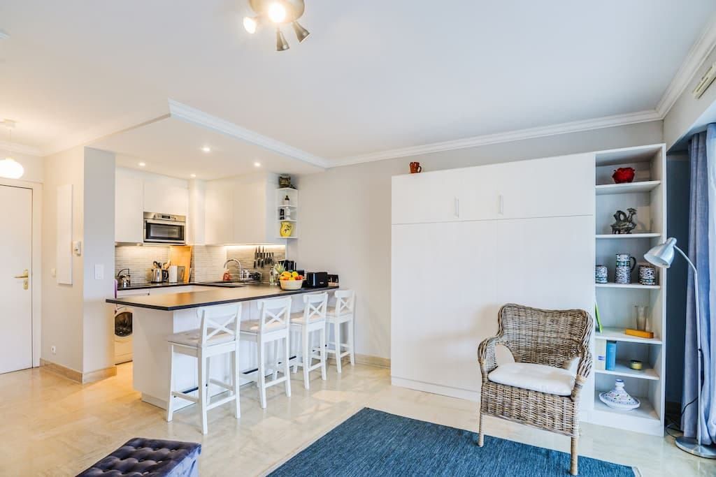 Nemea Appart Hotel Le Lido Cagnes sur Mer - One-Bedroom Apartment (4 Adults) with swimming pool view 4